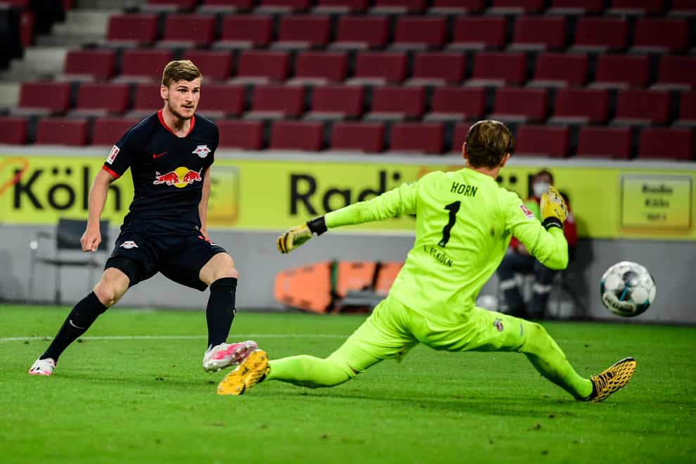 RB Leipzig striker Timo Werner notched his 25th Bundesliga goal of the season against Cologne