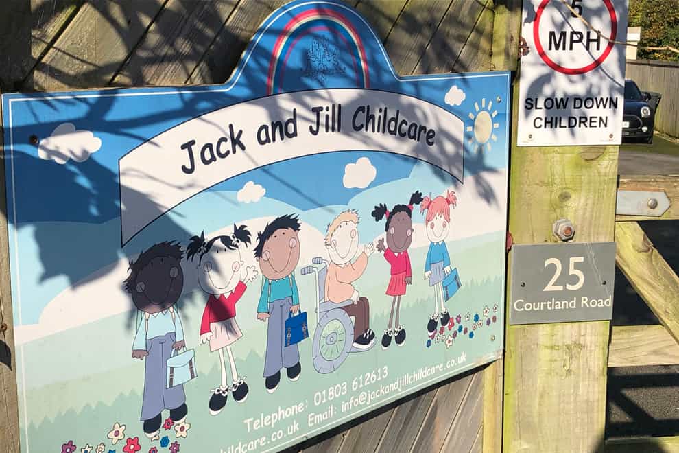 Jack and Jill Childcare nursery in Torquay