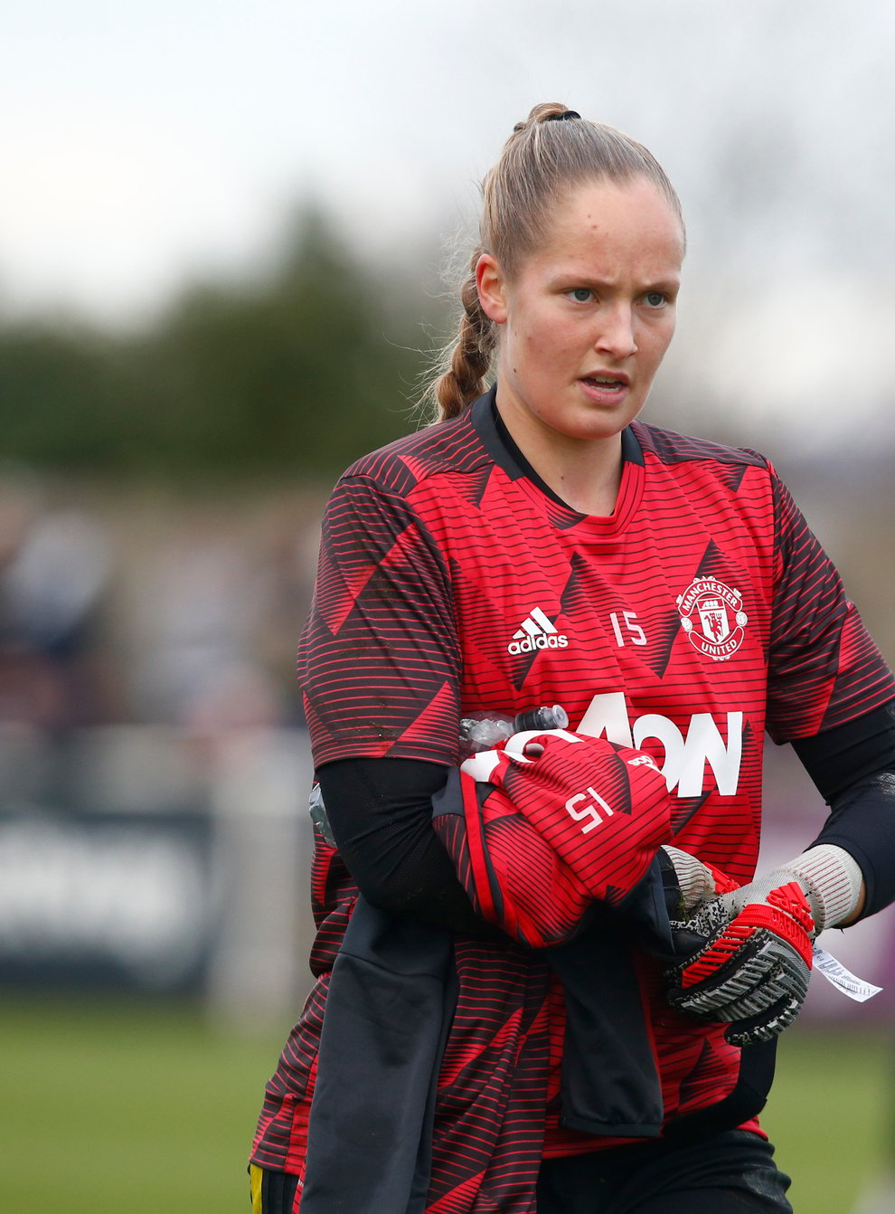 Mikalsen is leaving United this month at the end of her contract