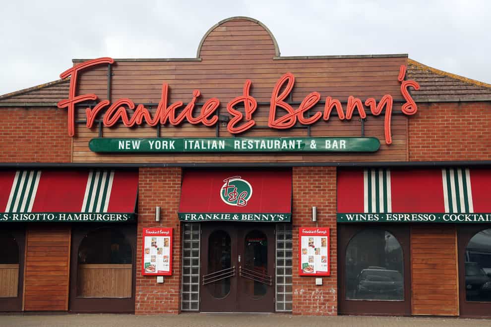 A Frankie and Benny’s restaurant