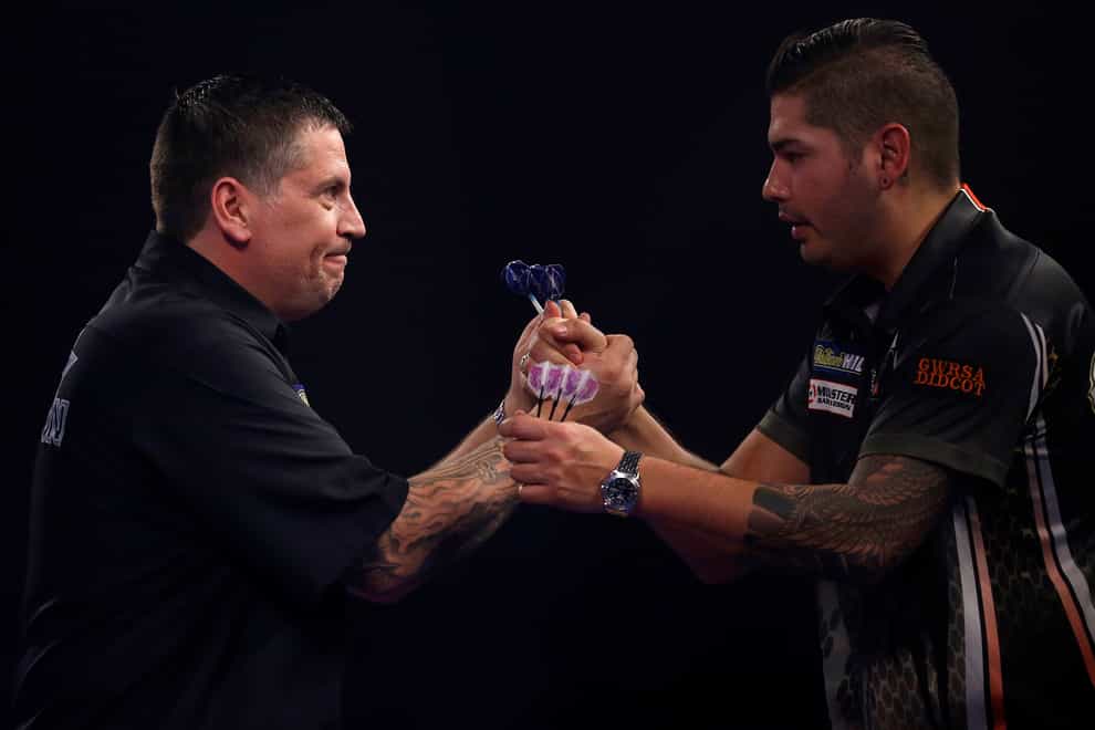 Gary Anderson and Jelle Klaasen made the final