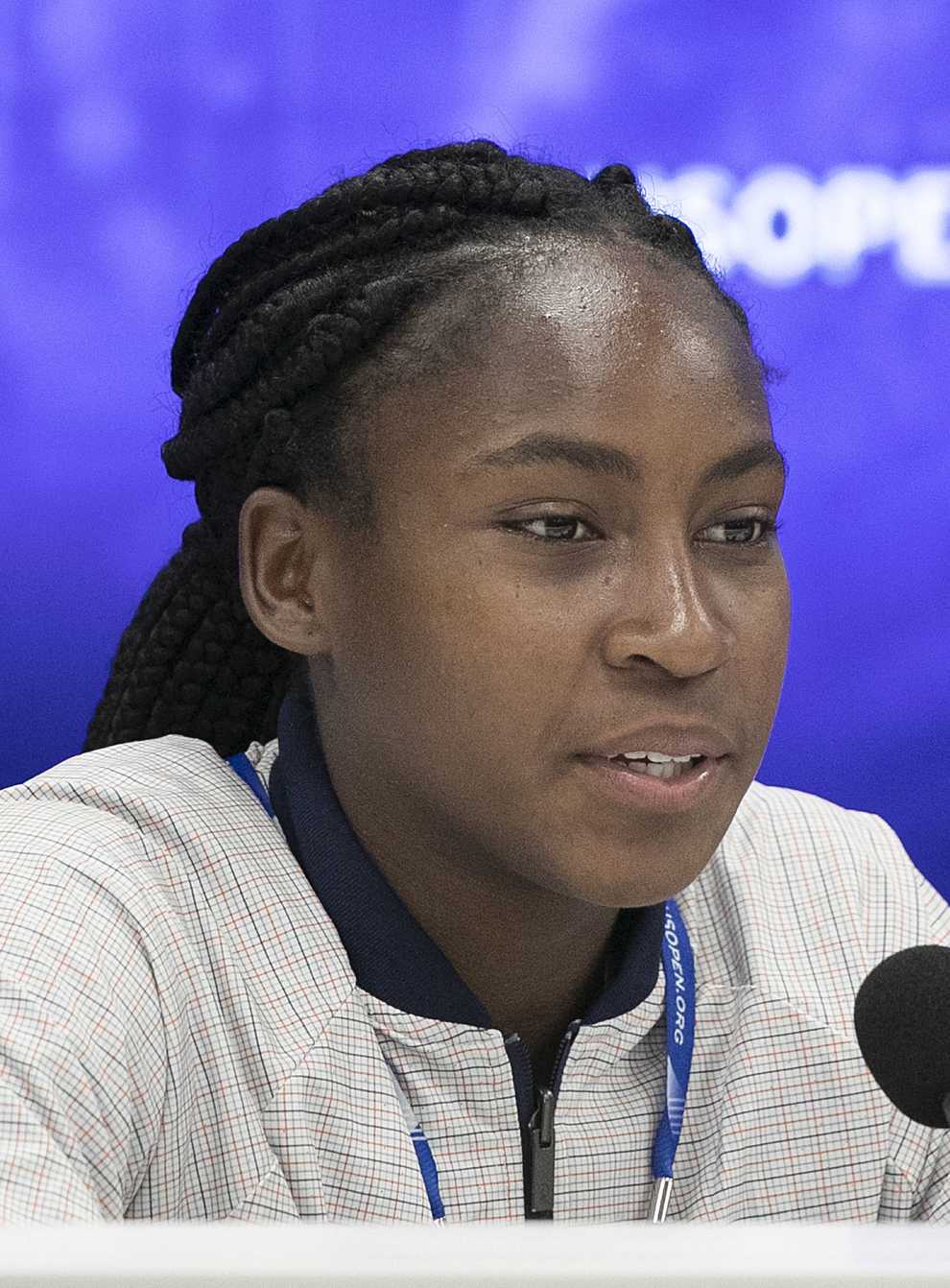 16-year-old Gauff delivered a powerful speech in her hometown of Delray Beach, Florida