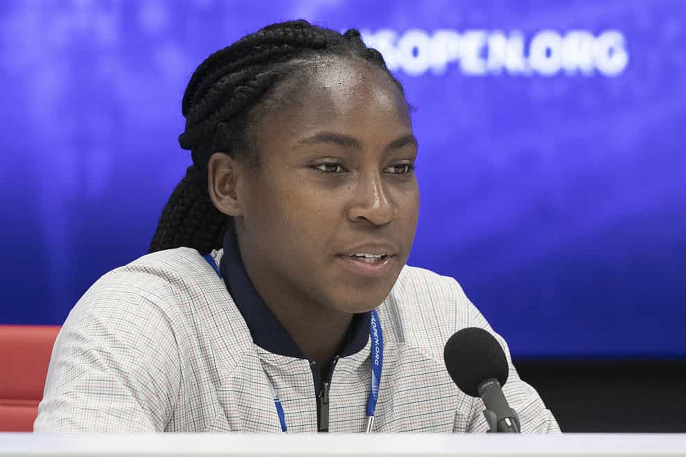 16-year-old Gauff delivered a powerful speech in her hometown of Delray Beach, Florida