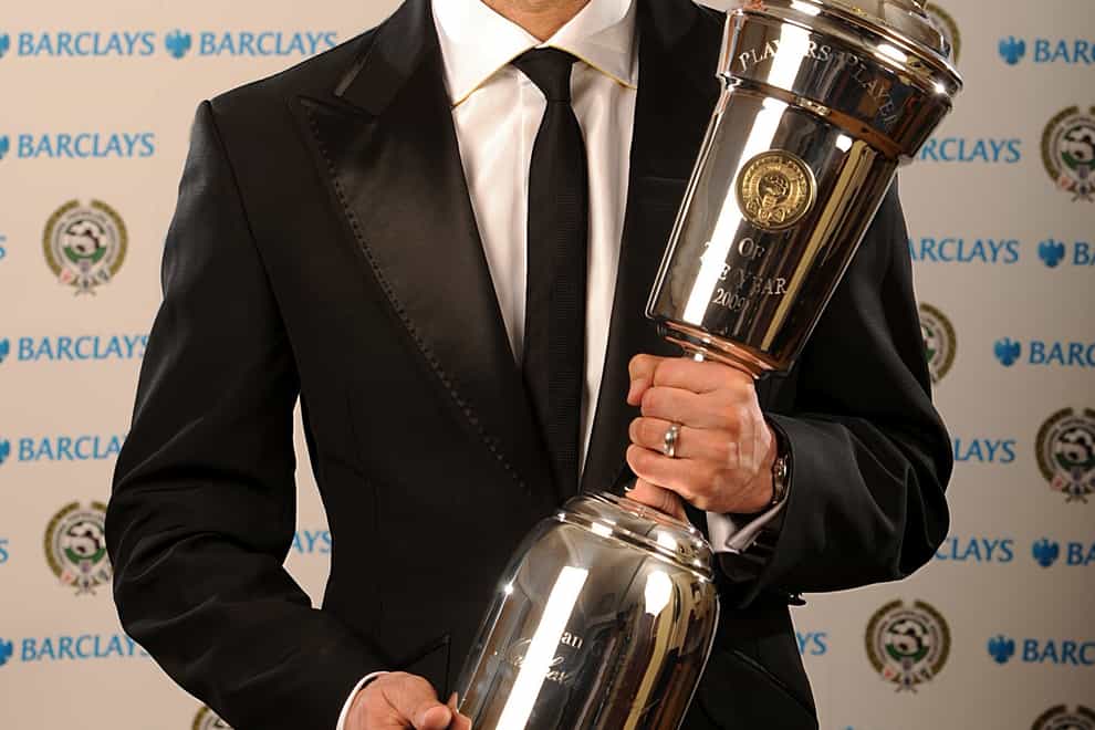 Ryan Giggs collected the 2009 PFA Players Player of the Year award (PA)