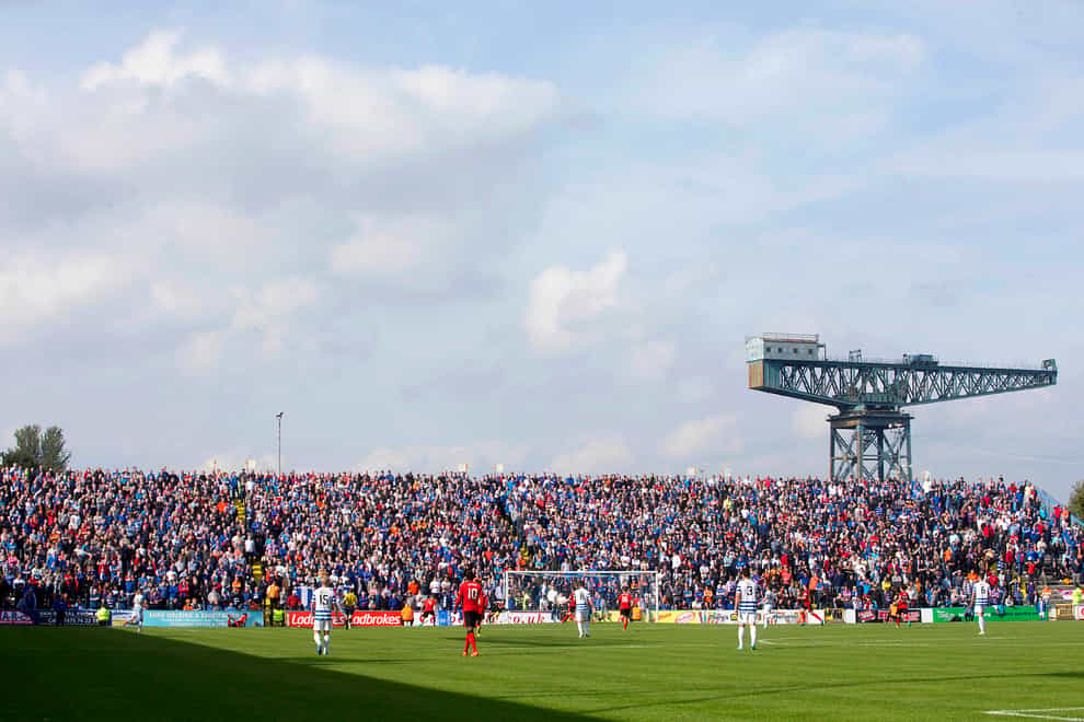 Morton's Cappielow Park could see action in October