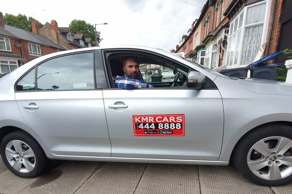 Taxi driver racially abused