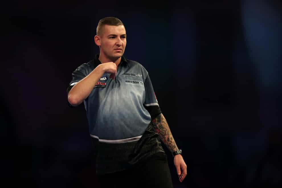 Nathan Aspinall reached the PDC Home Tour championship group