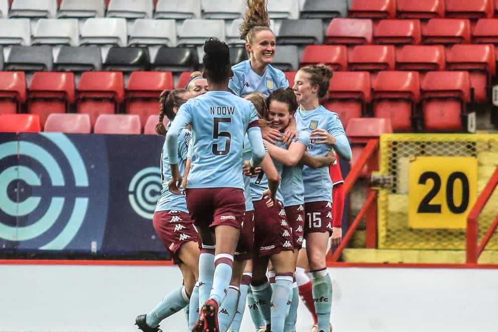 Aston Villa have been named winners of the Women's Championship for the 2019-20 season