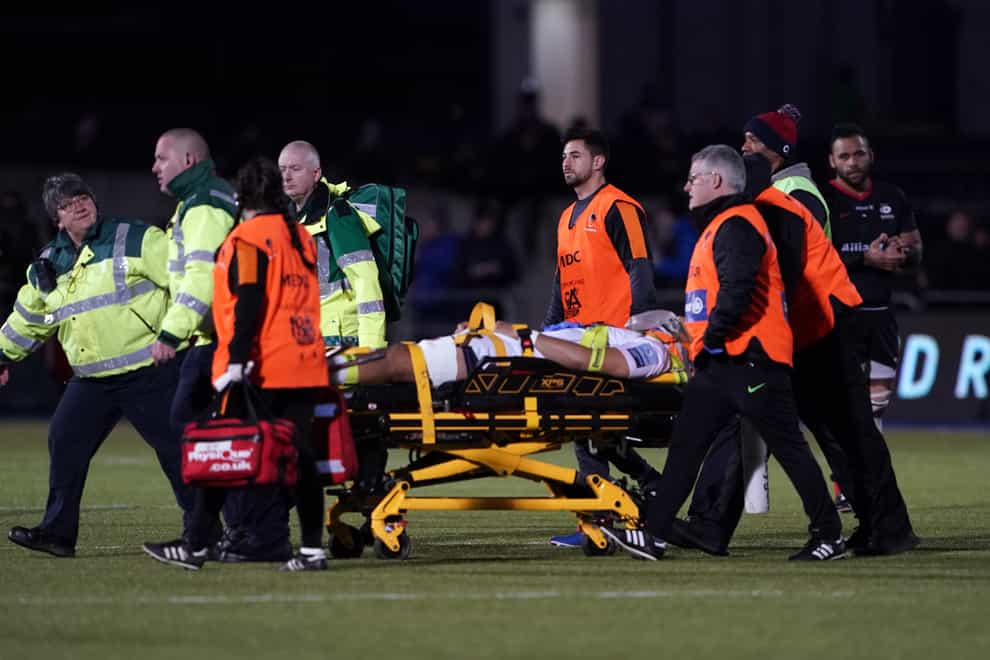 Worcester’s Michael Fatialofa was injured in January