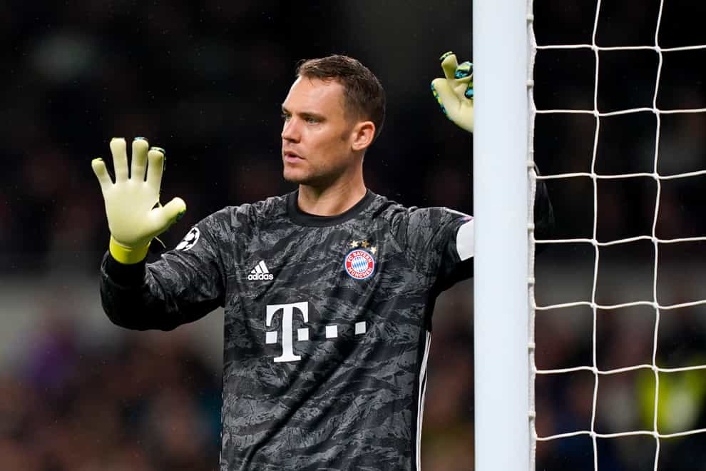 Bayern Munich captain Manuel Neuer was pleased with his side's response to falling behind (John Walton/PA)