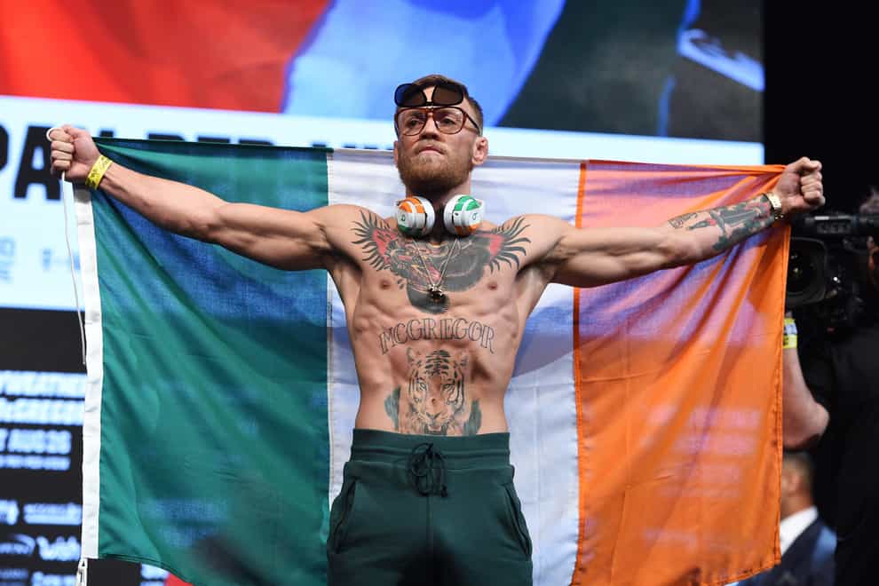 Conor McGregor has announced his latest retirement from fighting (PA)