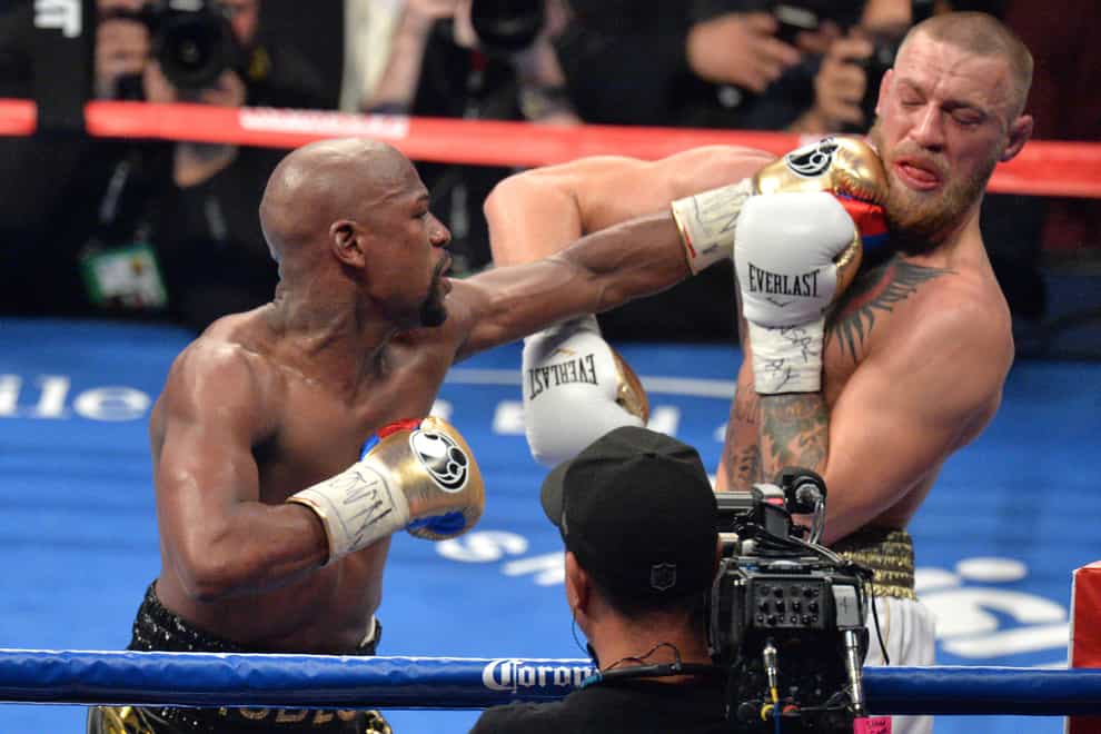 Mayweather and McGregor fought in a huge crossover clash back in 2017