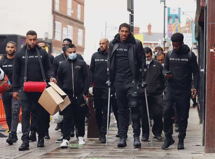 Joshua joined the Black Lives Matter protests in Watford on Saturday