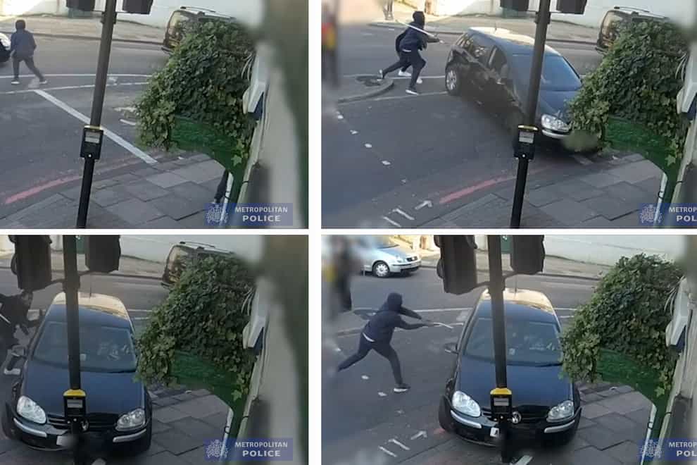 CCTV footage showing the attack on Gavin Garraway