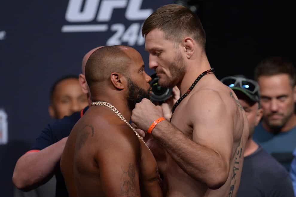 Cormier and Miocic will face off for a third time in just over two years