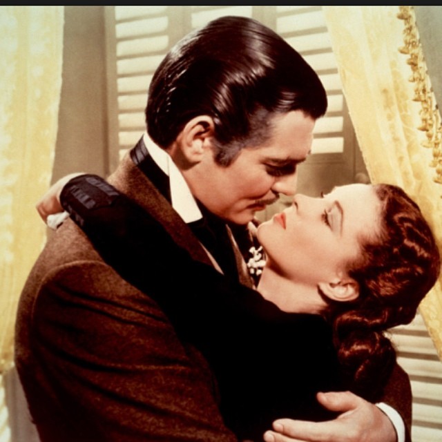 Actors Clark Gable and Vivien Leigh were the stars of the 1939 classic