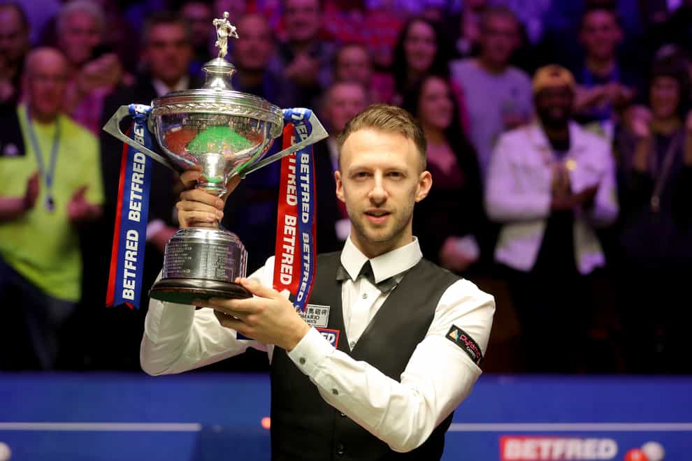 Judd Trump is set to defend his world title in the next couple of months (Richard Sellers/PA)