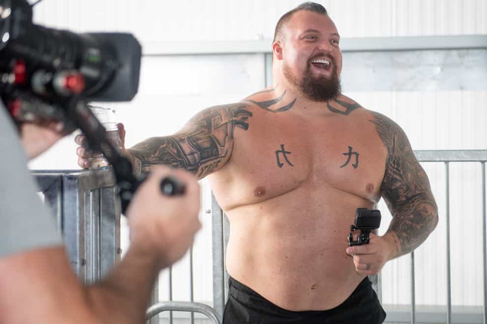 Hall won 'World's Strongest Man' back in 2017