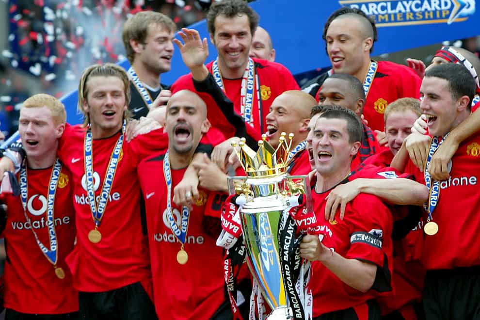 Roy Keane won a number of trophies during his career (Martin Rickett/PA)