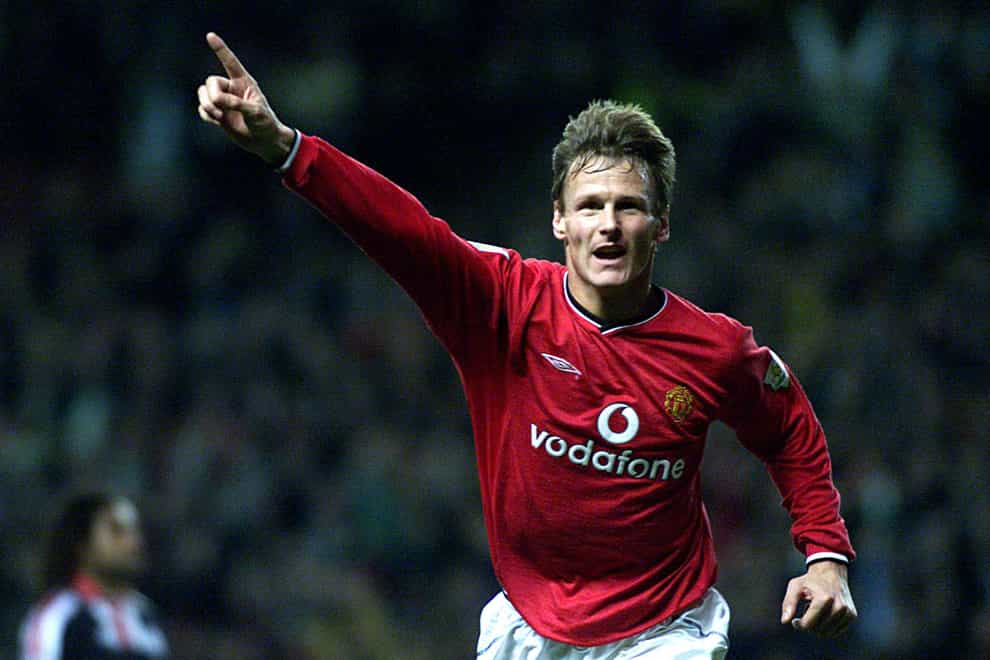 Teddy Sheringham enjoyed one of his finest seasons in the 2000/01 campaign