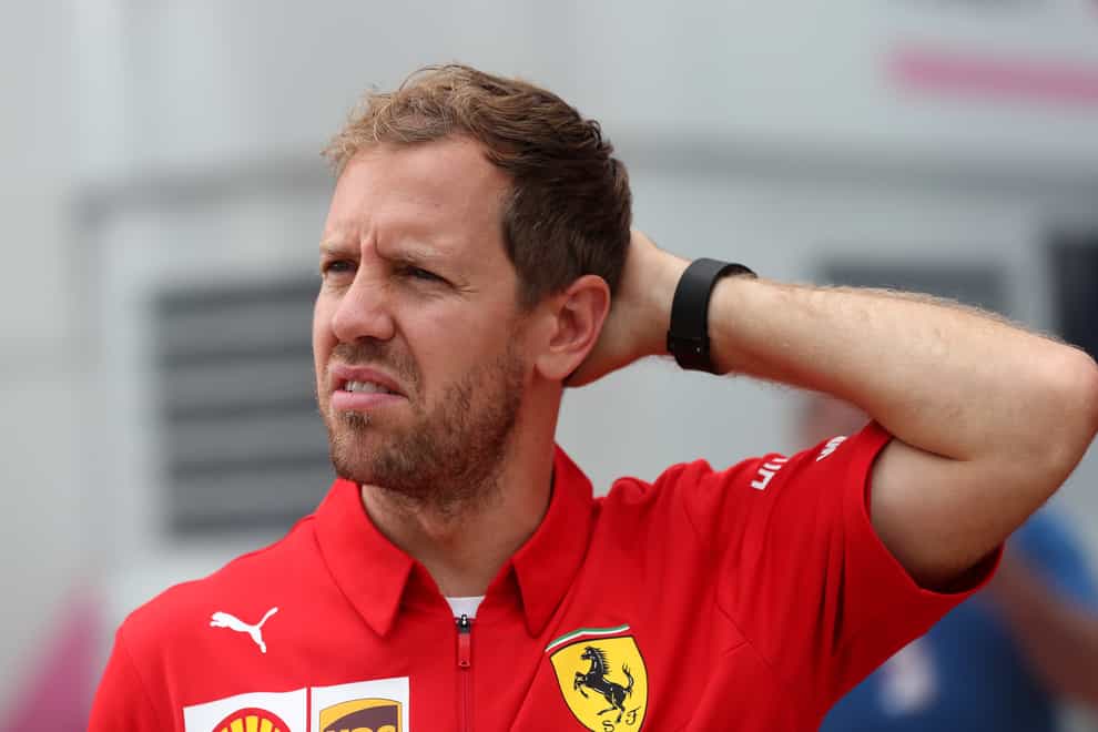 Sebastian Vettel's future in Formula One has been the subject of much speculation (David Davies/PA)