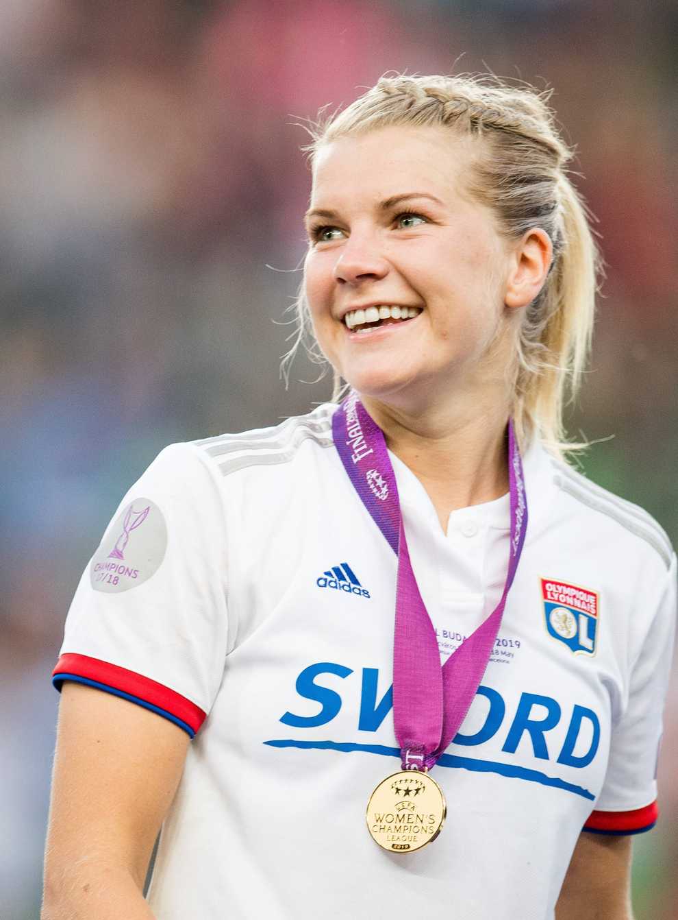 Ada Hegerberg won the Women's Champions League with Lyon last season