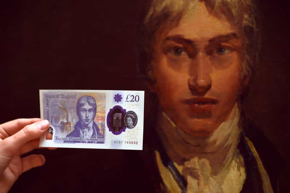 A £20 note