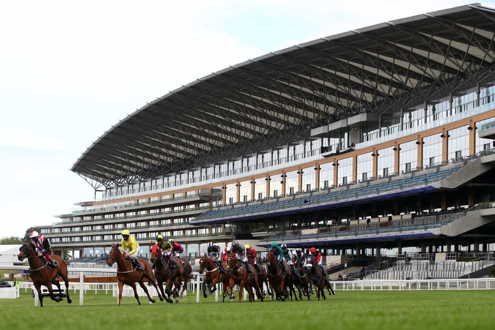 Runners and riders during day one of Royal Ascot