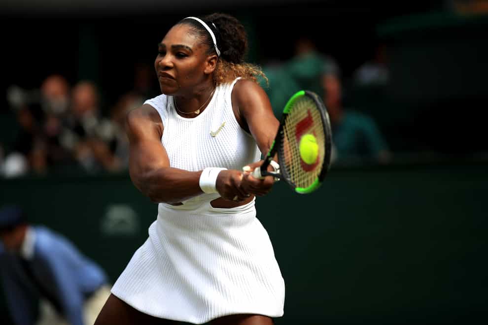 Serena Williams has thrown her backing behind the US Open going ahead this year (Adam Davy/PA)