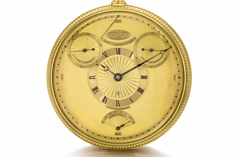 King George III's Breguet watch