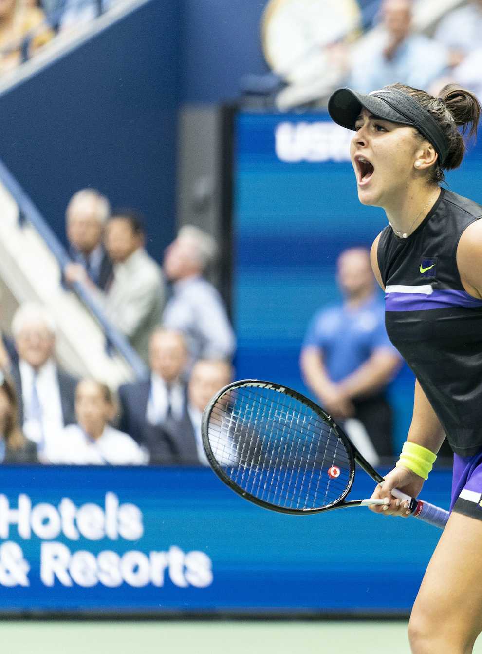 The Canadian won her first Grand Slam title at the US Open in 2019