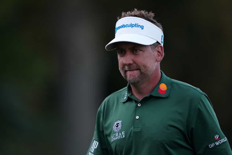 Ian Poulter is tied for the lead after the first round