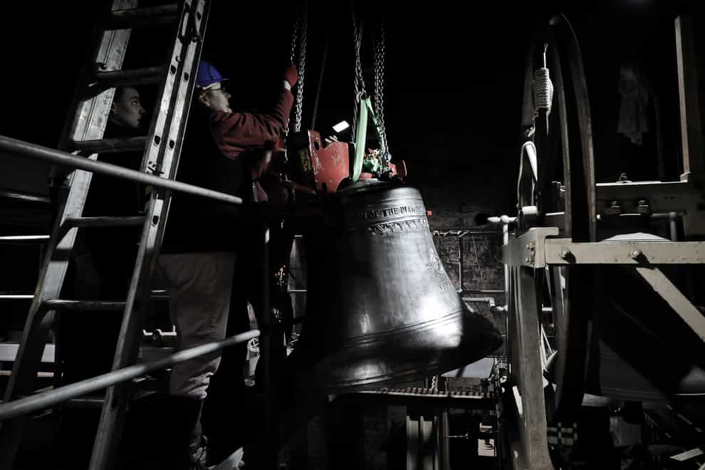 New bell at St. Mary Redcliffe
