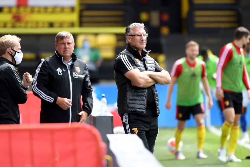 Nigel Pearson was full of praise for his Watford players