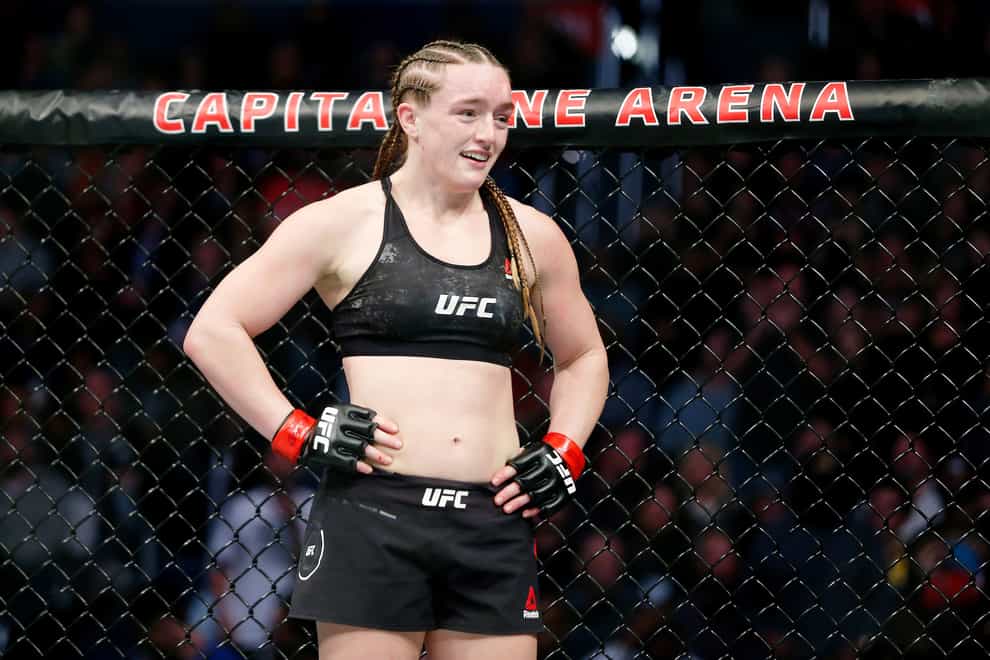Aspen Ladd has pulled out of a UFC event in LA next weekend