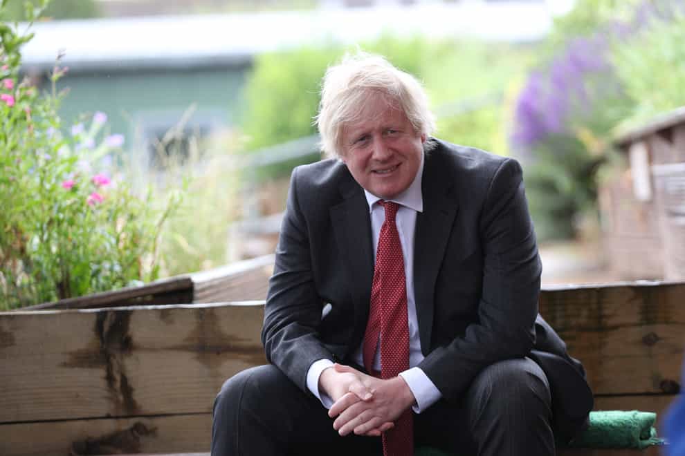 Boris Johnson said he has been changing a lot of nappies since the arrival of his son 