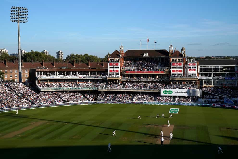 The Kia Oval will stage Surrey v Middlesex on July 26 and 27 (John Walton/PA)