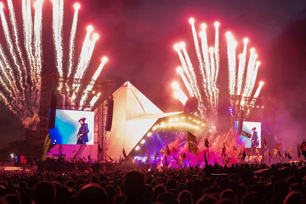 The iconic Pyramid Stage has played host to 50 years of iconic headline sets on Worthy Farm