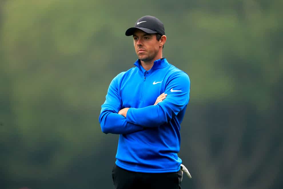 Rory McIlroy shot an opening round of 63 but is three shots off the lead.