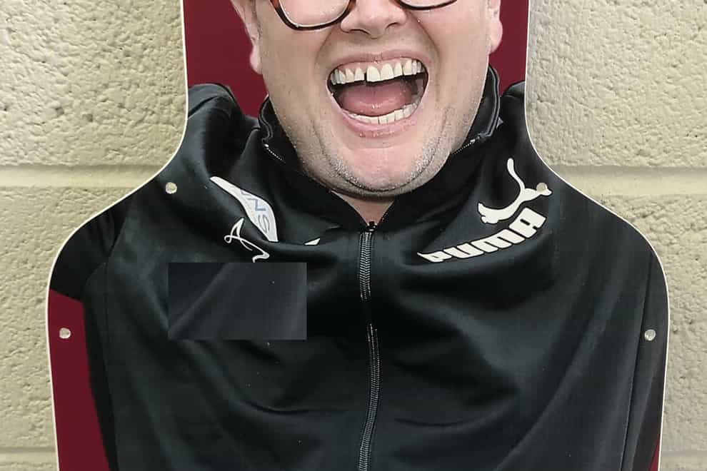 Northampton will be backed by a cardboard cut-out of comedian Alan Carr during the Sky Bet League Two play-off final