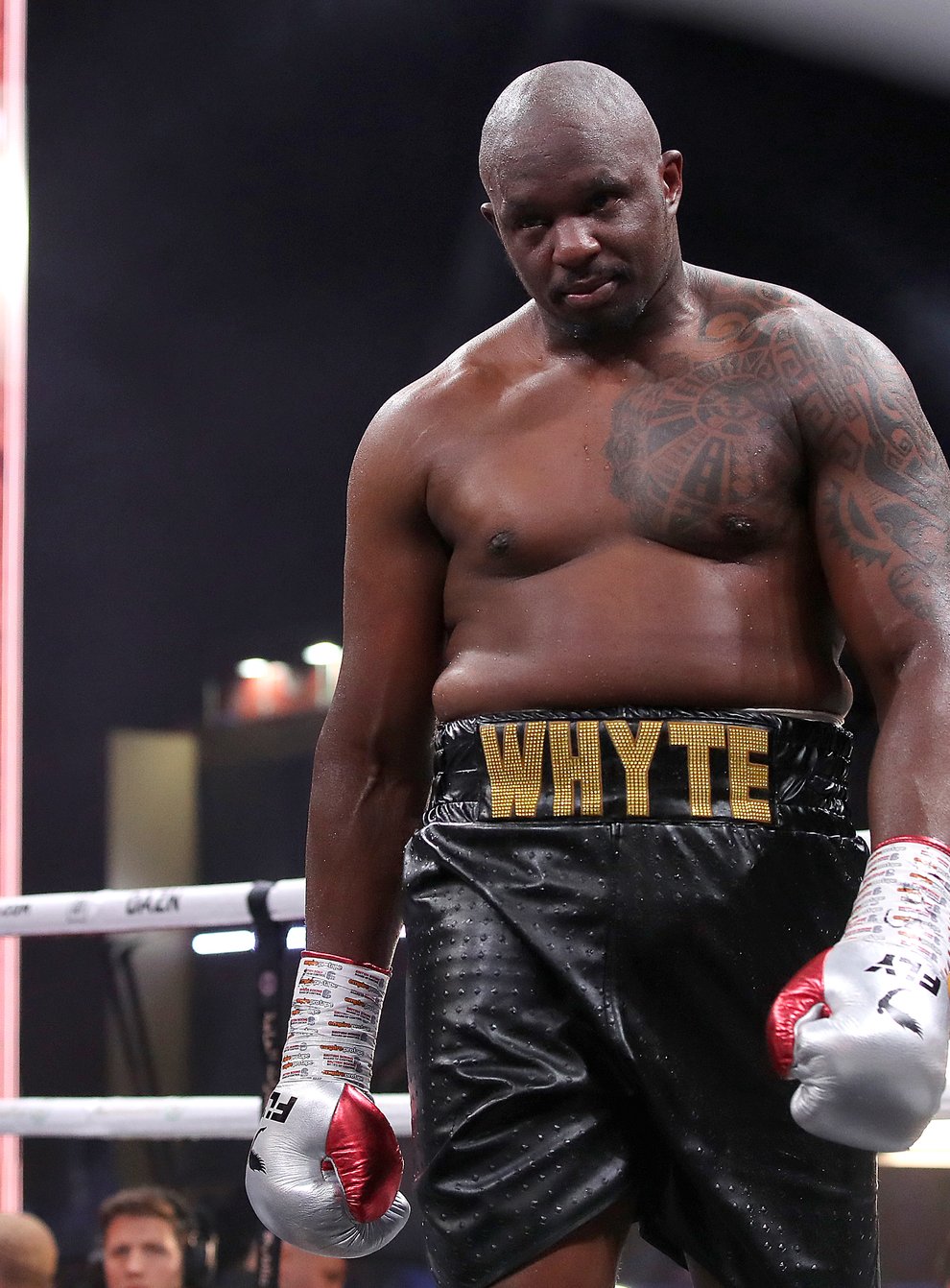 Whyte has traded heated words with Fury over a potential fight