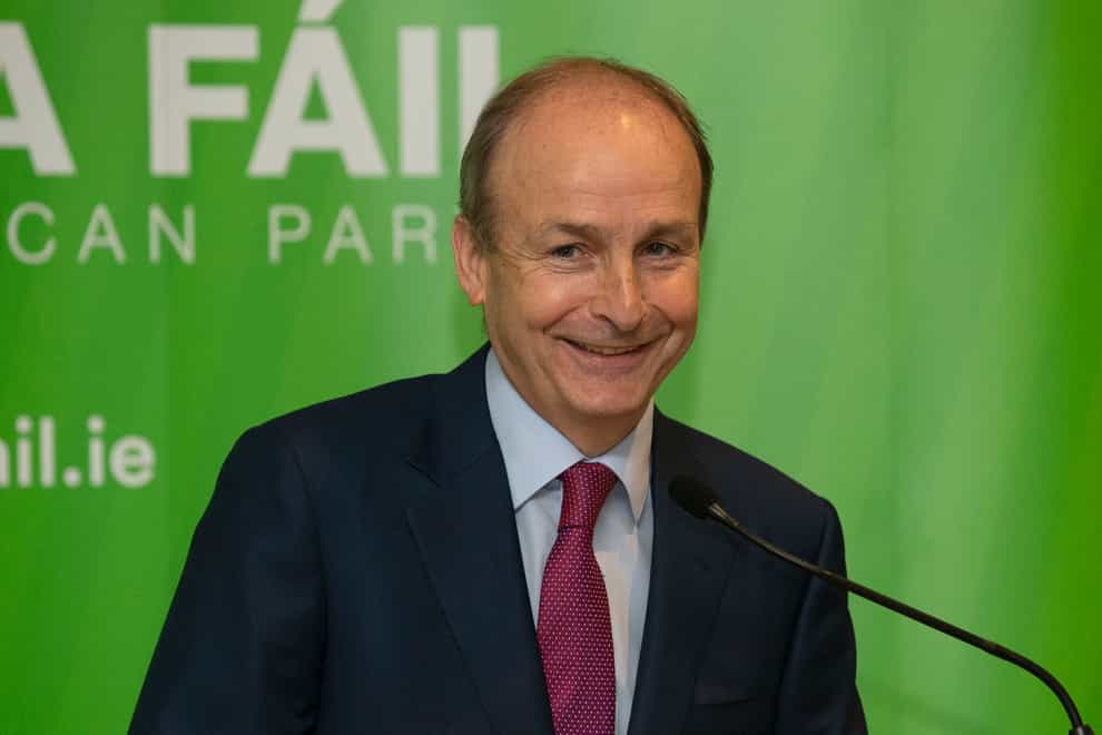 Fianna Fail leader Micheal Martin