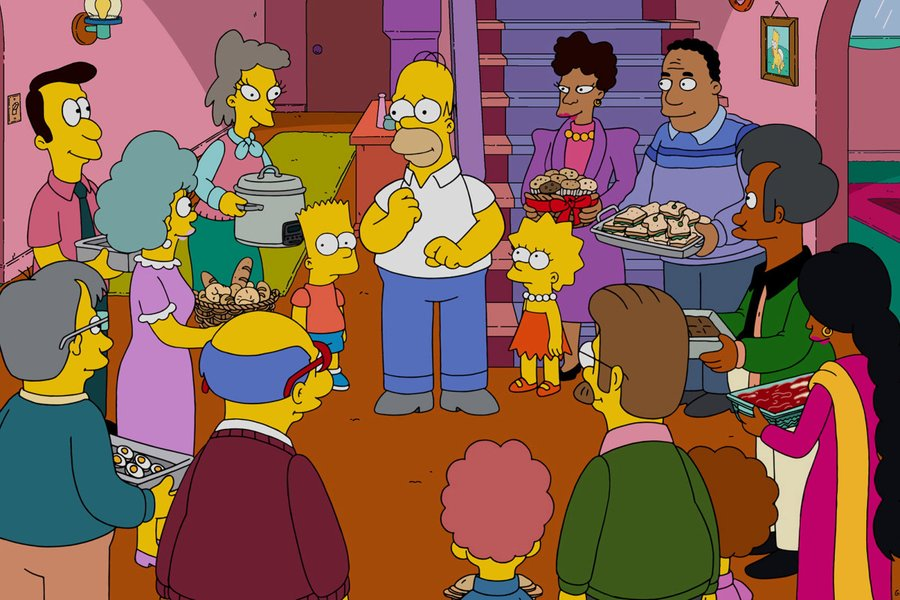 The Simpsons has been criticised for using white actors to voice black characters