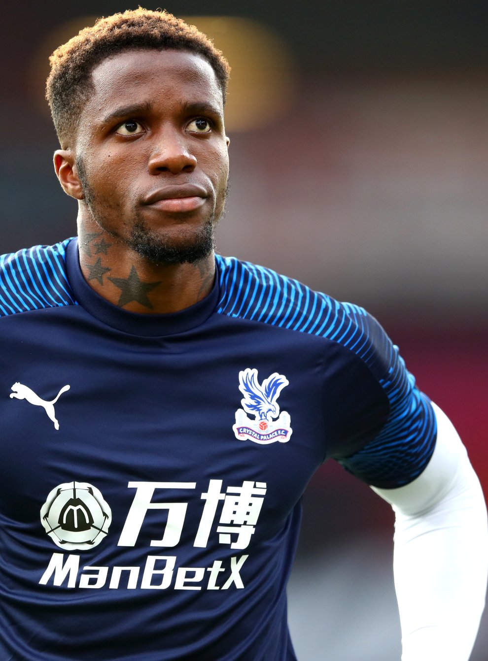 Wilfried Zaha is a doubt for Crystal Palace