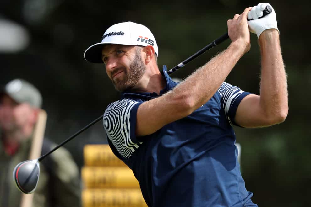 Dustin Johnson started the final day two shots behind overnight leader Brendon Todd
