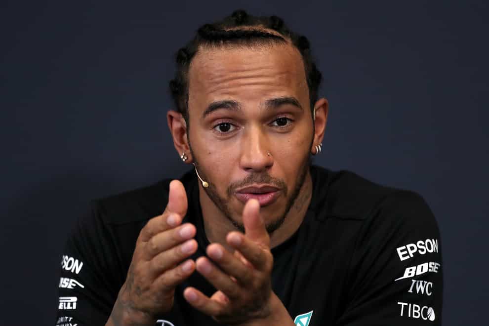 Lewis Hamilton's Mercedes will have a black livery for the 2020 season