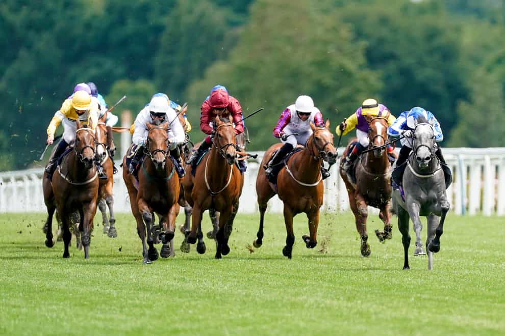 Art Power (right) has earned the right to tackle Group company after this convincing win at Royal Ascot