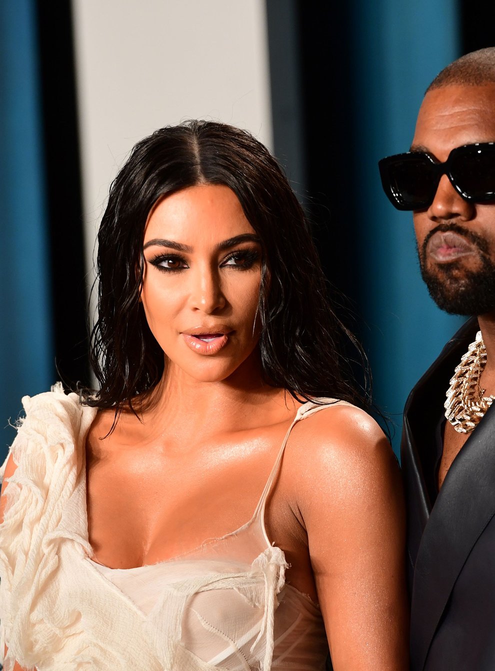 The man who would be President: Kanye West, who has declared he is running for the White House, with the support of his wife Kim Kardashian