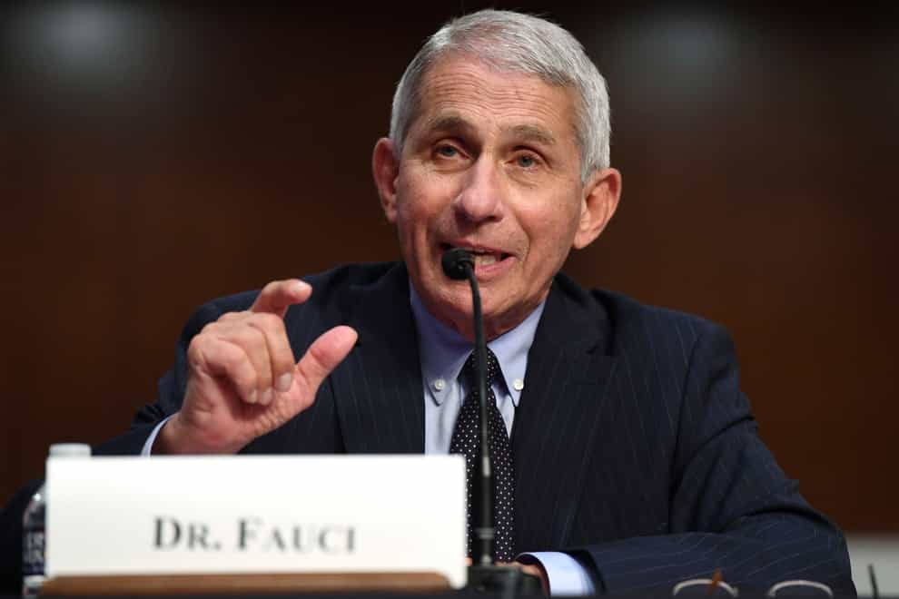 “We’ve got to get the message out that we are all in this together,” says Dr Anthony Fauci