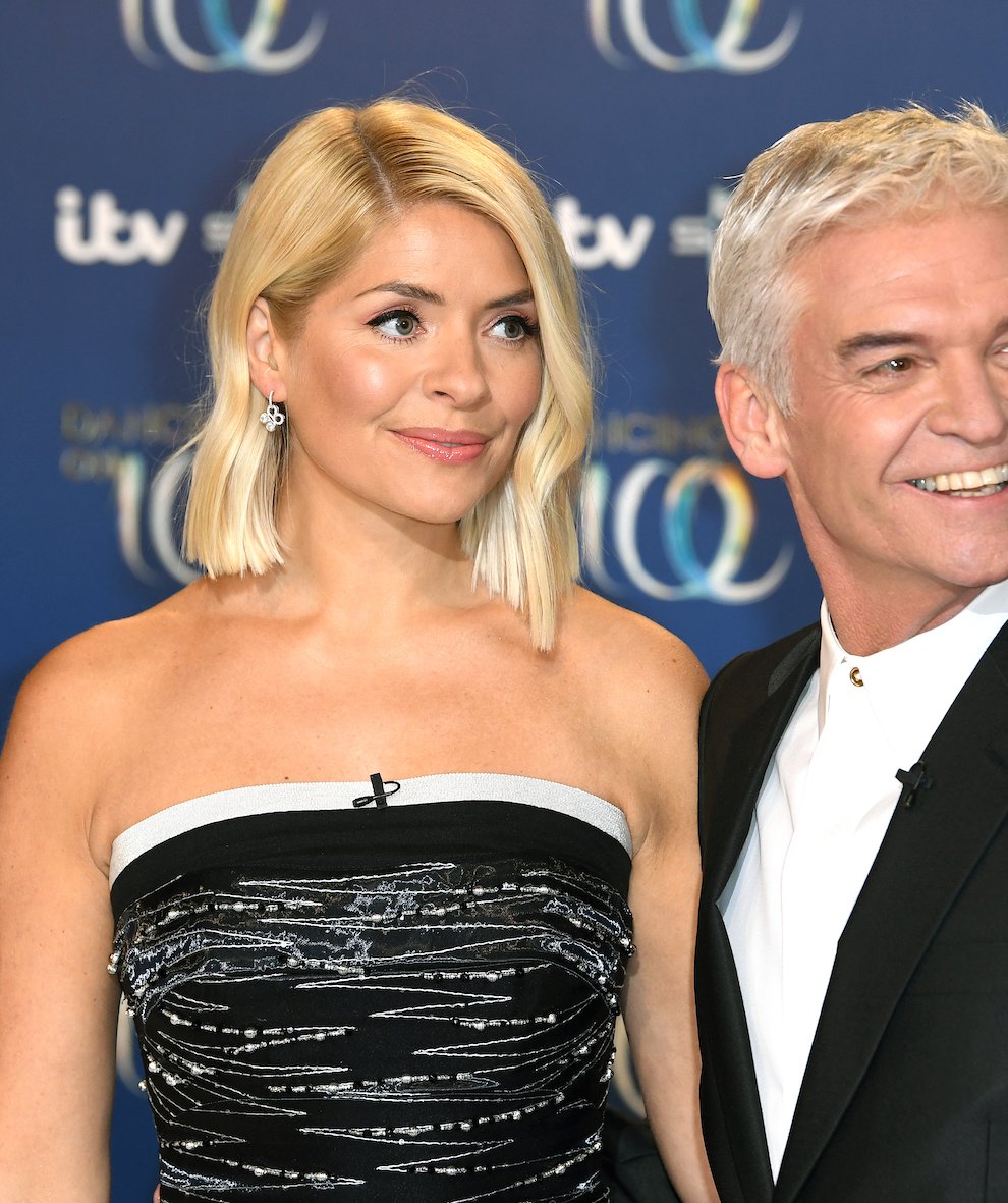 Schofield, pictured with co--host Holly Willoughby, has presented This Morning since 2002